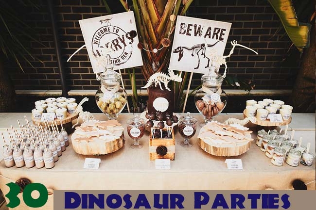 Dinosaur Birthday Party Ideas